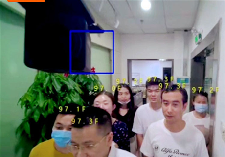 熱成像測溫儀在火車站使用，如何實現(xiàn)準確測量人體溫度